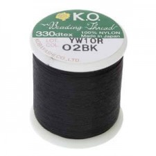 KO Beading thread Black 2